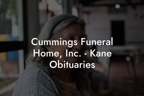 cummings funeral home in kane pa